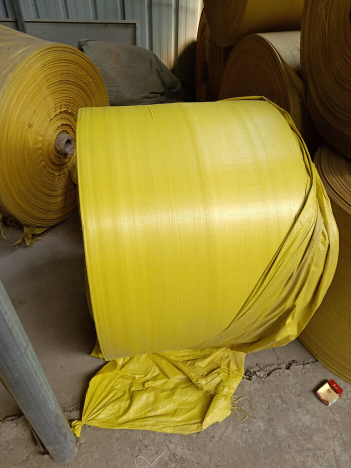 亮黄色编织袋 蛇皮袋